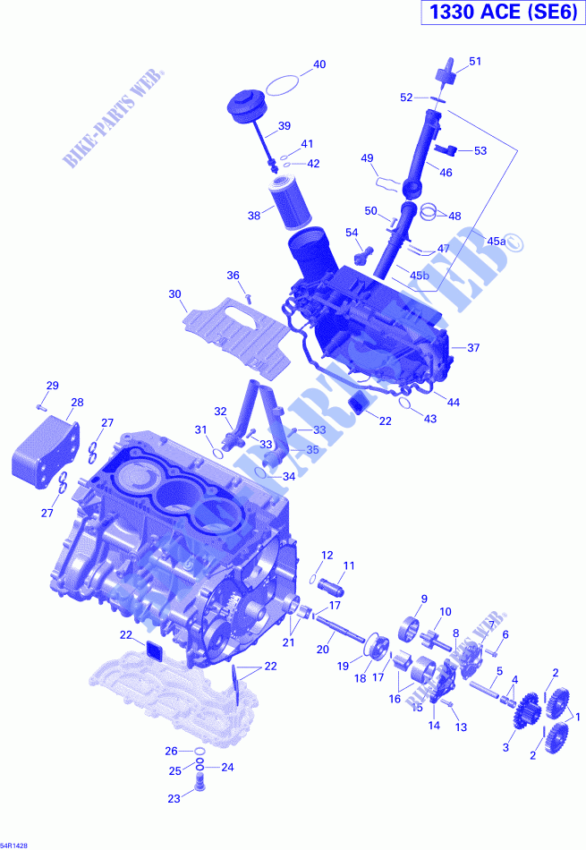 Motorschmierung für Can-Am SPYDER RT SE6 2014