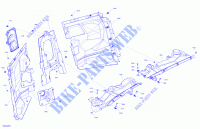 Karosserie   Brandmauer für Can-Am MAVERICK MAX TURBO R DS 2021