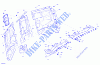 Karosserie   Brandmauer für Can-Am MAVERICK MAX TURBO DS 2021