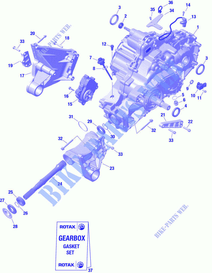 Getriebe und Komponenten für Can-Am MAVERICK TURBO R / TURBO RR 2020