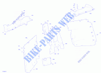 Kabineninnenraum – Brandwand für Can-Am MAVERICK TURBO R / TURBO RR 2020