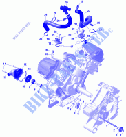 01  ROTAX   Engine Cooling für Can-Am Maverick Sport MAX 1000R DPS 2024