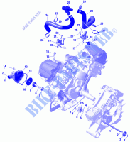 01  ROTAX   Engine Cooling für Can-Am Maverick Sport 1000R DPS 2024
