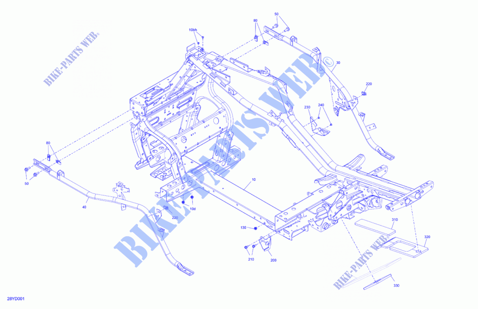 06  Frame   System für Can-Am SPYDER RT LIMITED 2024