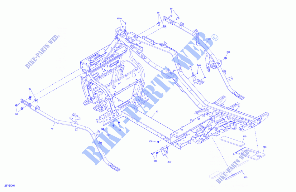 06  Frame   System für Can-Am SPYDER RT LIMITED 2024